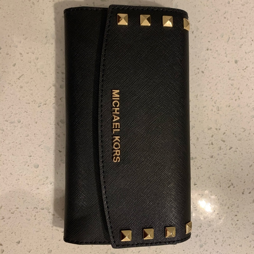 MK Black Wallet